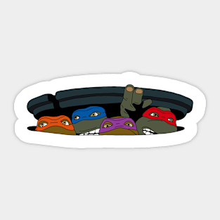 Turtles in the Sewer Sticker